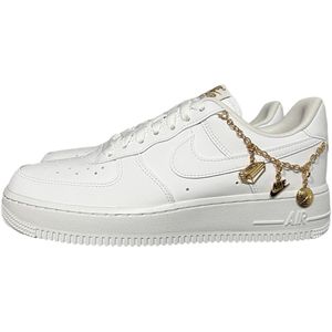 Nike Air Force 1 Low LX White Pendant - DD1525-100 - Maat 38.5 - Sneakers Dames