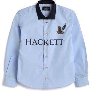 HACKETT Muffin Sailboat Lange Mouwen Overhemd Unisex - Sky - 5 jaren