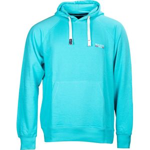 Rucanor Sydney Sweatshirt Hood Unbrushed Heren Aqua Maat M