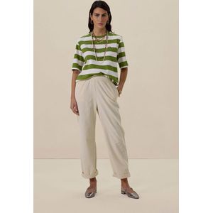 Sissy-Boy - Witte wide leg corduroy broek