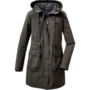 Functionele dames parka Killtec donkergroen - maat 42