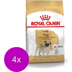 Royal Canin Bhn Pug Mopshond Adult - Hondenvoer - 4 x 3 kg