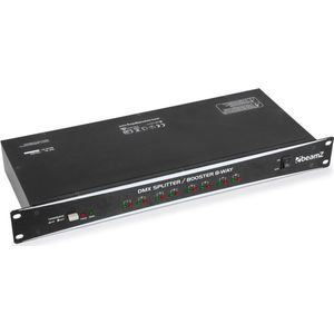 BeamZ DMX Splitter & Booster 8-weg