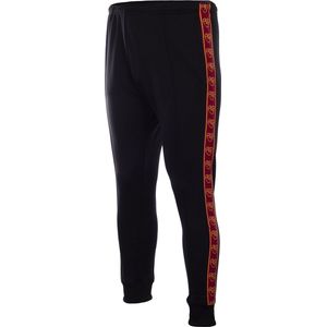 COPA - AS Roma Black Taper Broek - Mannen - Zwart - L