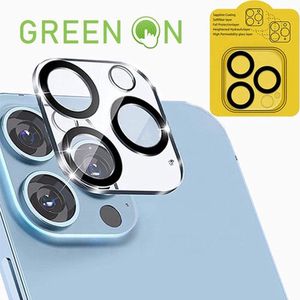 GREEN ON - Camera Bescherming - Protector - Geschikt voor IPhone 12 Pro Clear