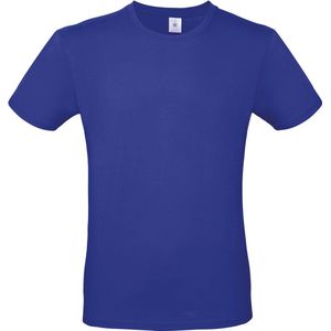Classic E150 T-shirt B&C Collectie Kobaltblauw Maat XS