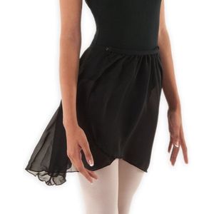 Balletrokje voor Dames - Zwart - Alista Dancer Symfonia - Ballet Rok - Maat S/M