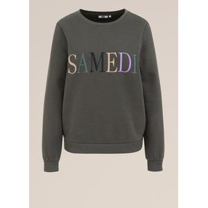 WE Fashion Dames sweater met embroidery