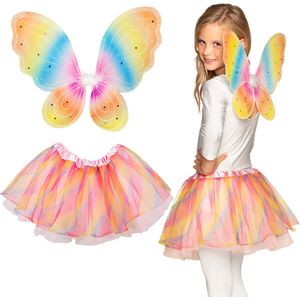 Boland - Set Regenboogfee - Kinderen - Vrouwen - Fee - Fee - Elfje - Fantasy - Sprookje