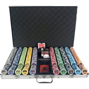 Poker Merchant - Pokerset Lazar Cash Game 1000pcs Clay Composite