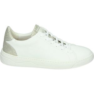 Floris van Bommel SFW-10063-60-02 - Lage sneakersDames sneakers - Kleur: Wit/beige - Maat: 37.5