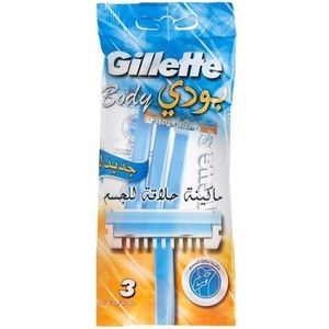 Gillette - Body - Wegwerpscheermesjes - 3 Stuks