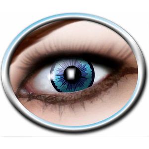 Partyxclusive Contactlenzen Engel (poly-)hema Blauw