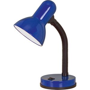 EGLO Basic Tafellamp/Bureaulamp - E27(excl) - 30 cm - Blauw