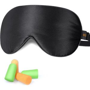 Zijden Slaapmasker - Lichtverduisterend en Comfortabel - 1 stuk - Zacht Materiaal