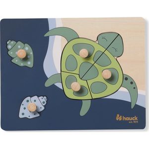 Hauck Puzzle N Sort - legpuzzel - FSC®-gecertificeerd -Turtle