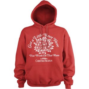 National Lampoon's Christmas Vacation Hoodie/trui -XL- Got A Little Knot Here Rood
