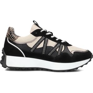 Notre-V Kronos-11 Sneakers - Leer - Dames - Zwart - Maat 42