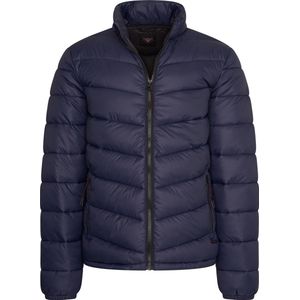 Cappuccino Italia - Heren Jas winter Winter Jacket Navy - Blauw - Maat L