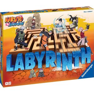 Ravensburger Naruto Shippuden Labyrinth - Het klassieke familiespel voor 2-4 spelers vanaf 7 jaar