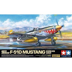 1:32 Tamiya 60328 F-51D Mustang Korean War Plastic Modelbouwpakket