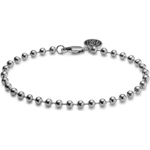 Lucleon - Heren - Roestvrij Staal Schakelarmband - Staal