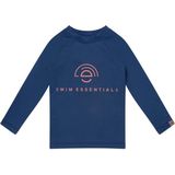 Swim Essentials UV Zwemshirt Unisex - Lange mouw - Donkerblauw - Maat 62/68