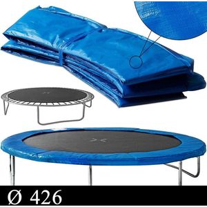 Trampoline Beschermrand - PVC UV Bestendig 426cm - Blauw