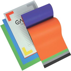 Gallery gekleurd tekenpapier Multicolor, ft 24,5 x 34,5 cm, 120 g/m², blok van 20 vel 10 stuks