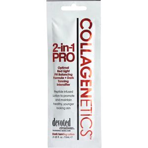 Devoted Creations - Collagenetics 2 in 1 lotion pro zonnebankcrème - 15ml