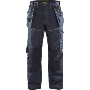 Blaklader Werkbroek Denim Stretch X1900 1960-1141 - Marineblauw/Zwart - D124