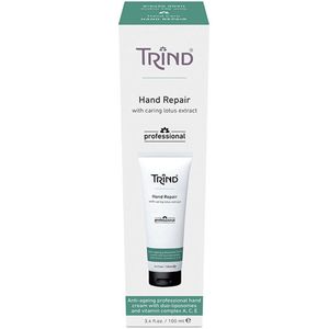 Trind Professionele Handcrème Multipack – Herstellende en Beschermende Handcrème met Lotus Extract, Duo-Liposomen, Vitamine A, C, E en Amandelolie – 2 x 75 ml