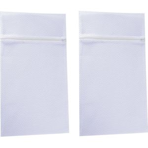 MSV Waszak - kwetsbare kleding wasgoed/waszak - 2x - wit - XL size - 60 x 90 cm