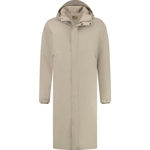 MGO Linc - Waterdichte lange herenjas - Regen jacket mannen - Taupe