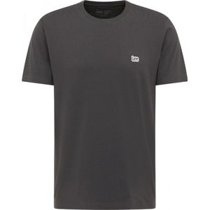 T-shirt Heren XL Lee Ronde hals Korte mouw Black Washed 100% Katoen
