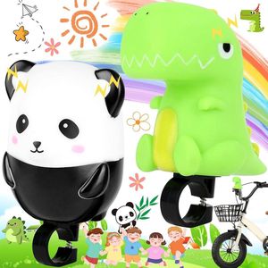 Toeter fiets - Fietstoeter Kinderen - Leuke Mini-Fietsbel - Schattige Dinosauruspanda Fietstoeter - Geschikt voor Jongens En Meisjes - Decoratie Van Een Fietsscooter Toeter fiets