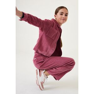 GARCIA I32526 Meisjes Straight Fit Broek Roze - Maat 158