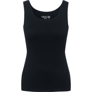 CECIL Linda top Dames Top - zwart - Maat S