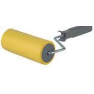Behang drukroller 15 cm geel - behang gereedschap