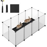 ApexArte® Konijnenhok voor Buiten - Konijnenren - Konijnenkooi voor Binnen