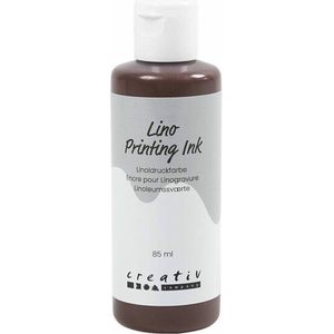 Linoleum Verf, bruin - 85ml