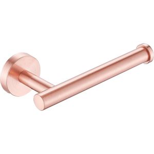 Wc-rolhouder rosé goud rond zonder klep