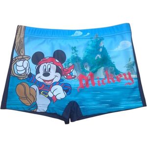 Mickey Mouse zwembroek - zwemboxer Mickey Mouse - navy - maat 122/128