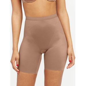 Spanx Thinstincts 2.0 Mid Thigh Short | Dark Nude I Maat 1X (XXL)