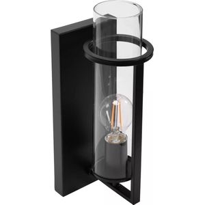 TooLight Wandlamp APP1234-1W - E27 - 12 x 35 cm - Zwart