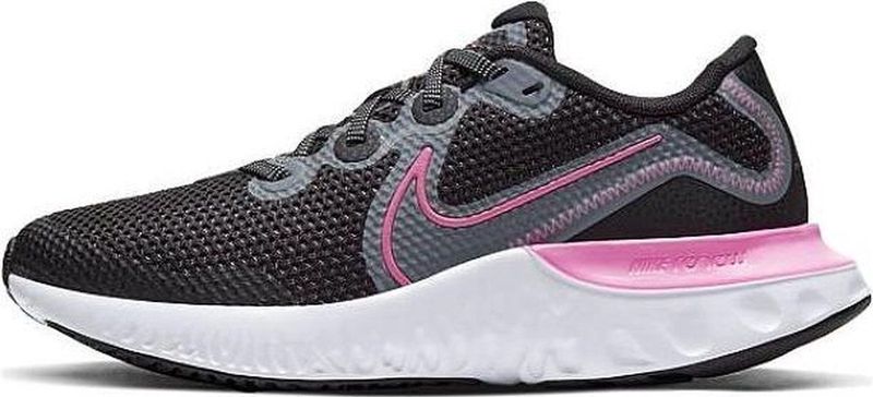 Nike Renew Run (Black/Pink Glow) (GS)