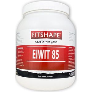 Fitshape Eiwit 85% Vanille - 750 gram - Eiwitshake