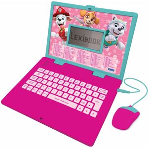 Paw Patrol Meisjes Tweetalige Educatieve Laptop met 124 activiteiten (EN/DE)