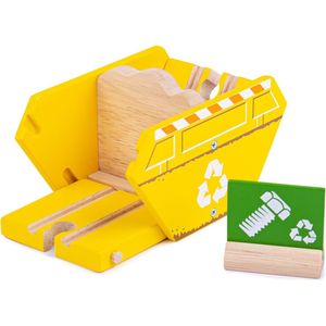 Bigjigs trein accessoire recycle container