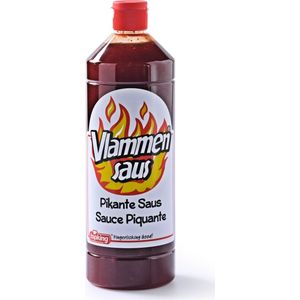 Topking | Vlammensaus / Vlammetjes saus / Pikante saus | 1 liter